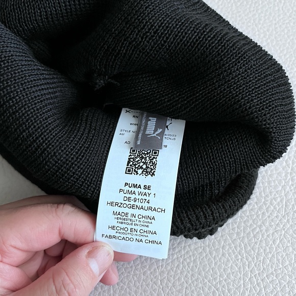 NWT - Puma x BMW Unisex Classic Cuff Beanie - Picture 7 of 8